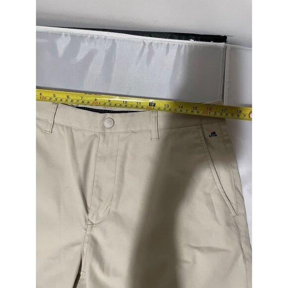Maide Bonobos Golf Khaki Shorts Beige Men's Size 34 Cotton Blend - Picture 11 of 13